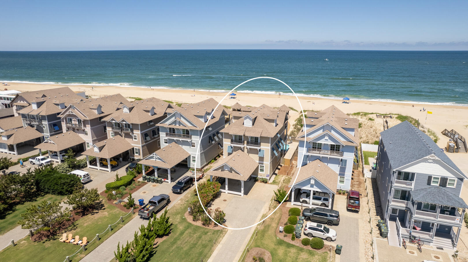 Ocean Pearl 8 Bedroom Oceanfront Home at Whalebone Beaches
