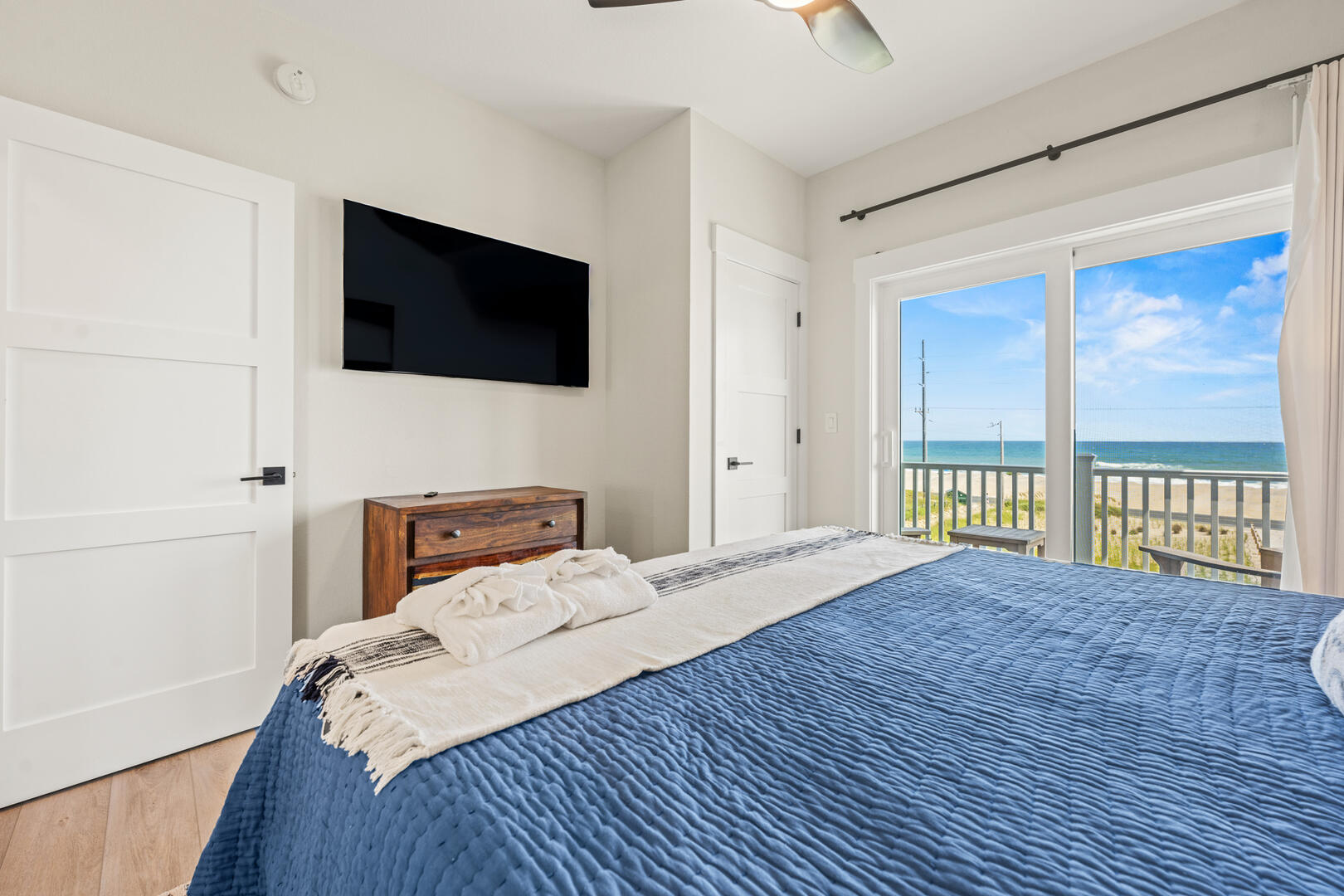 King En Suite with Private Balcony and Ocean Views on Third Level