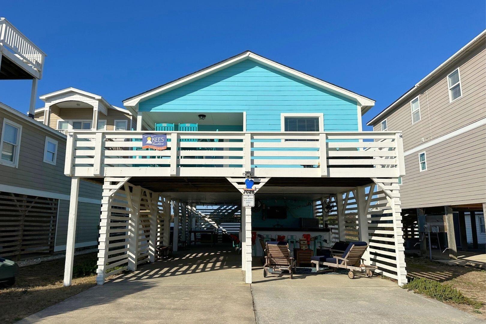 Part Time 3 Bedroom Semi-Oceanfront Home