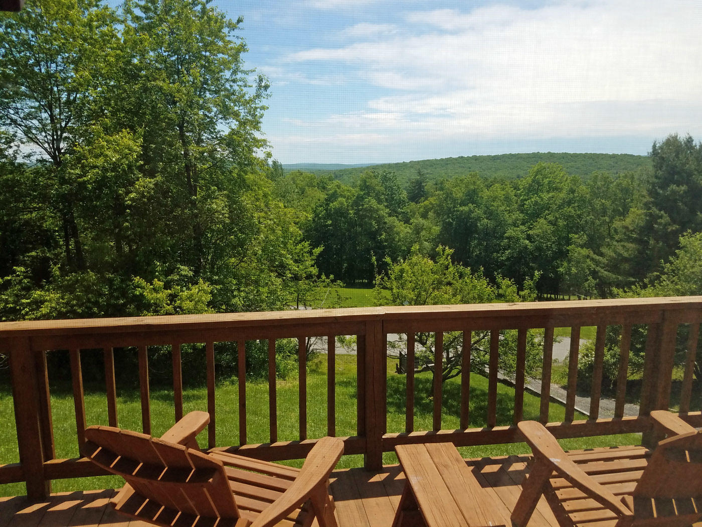 View from front Deck