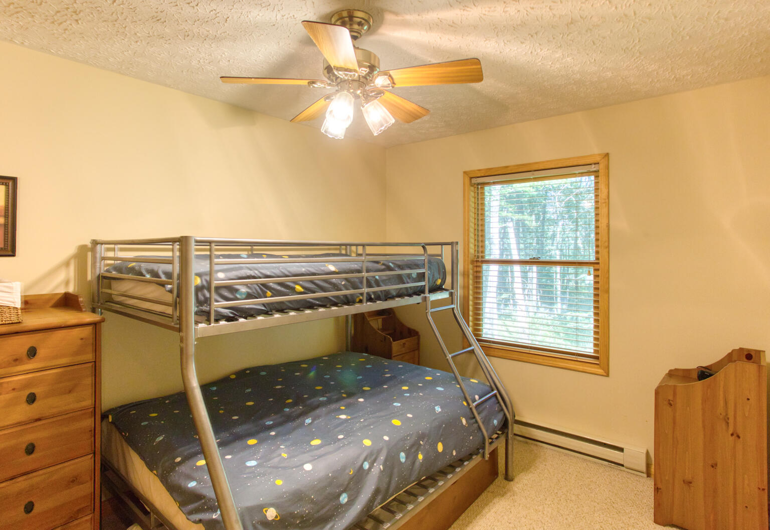 Bedroom 3 Bunk. 2 Twin, 1 Full