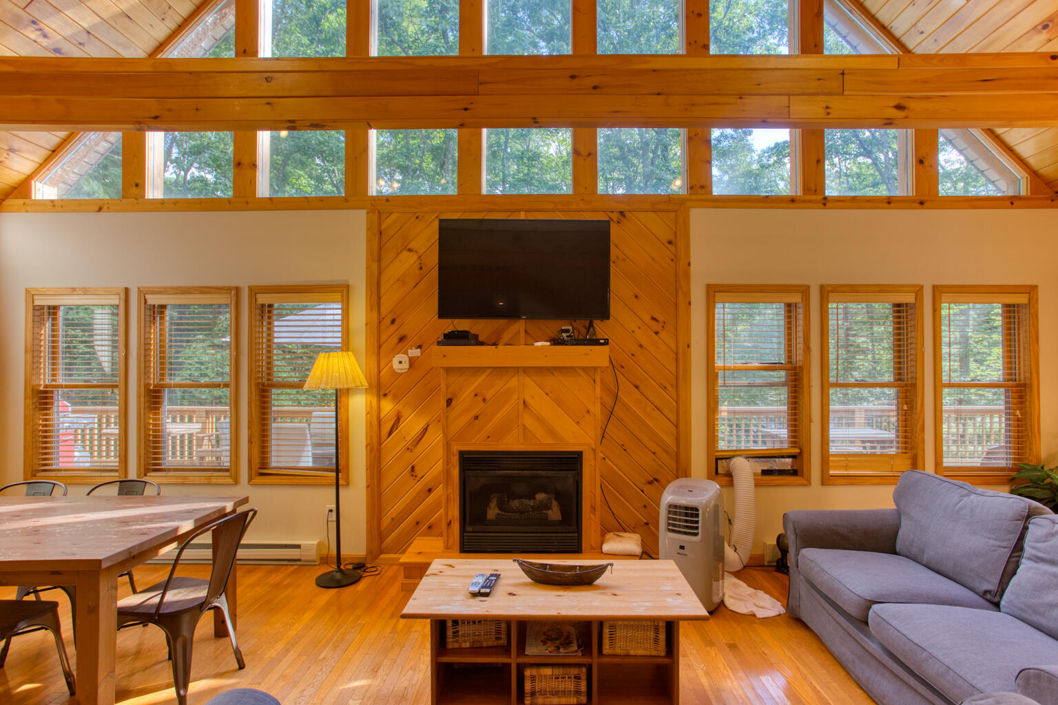 Great Room towards fireplace