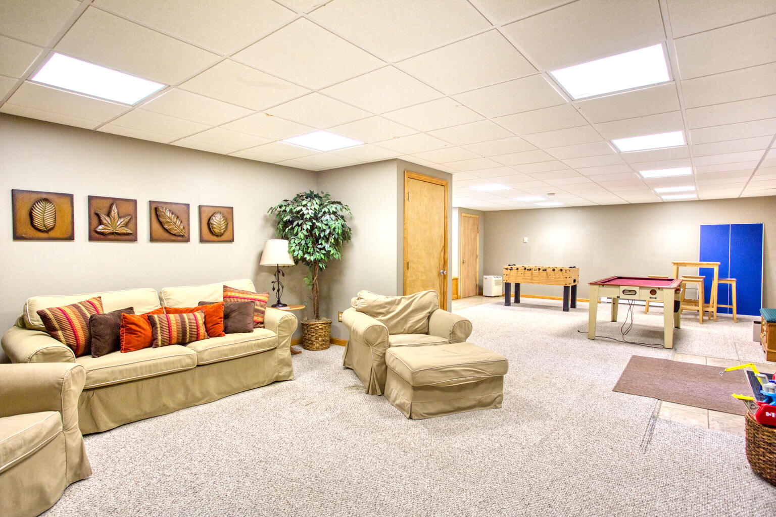 Rec Room seating towards gaming area