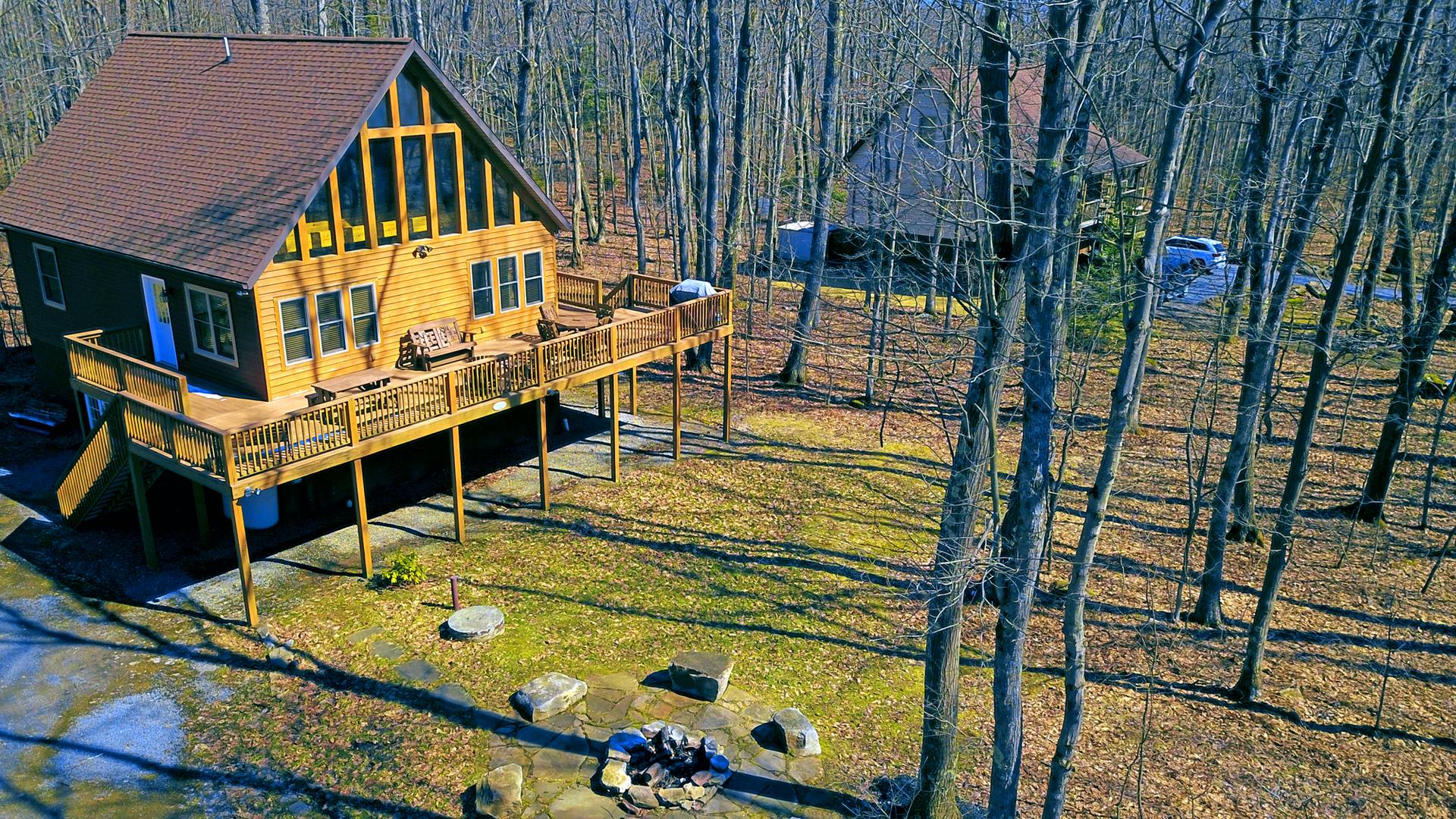 front of home - overhead