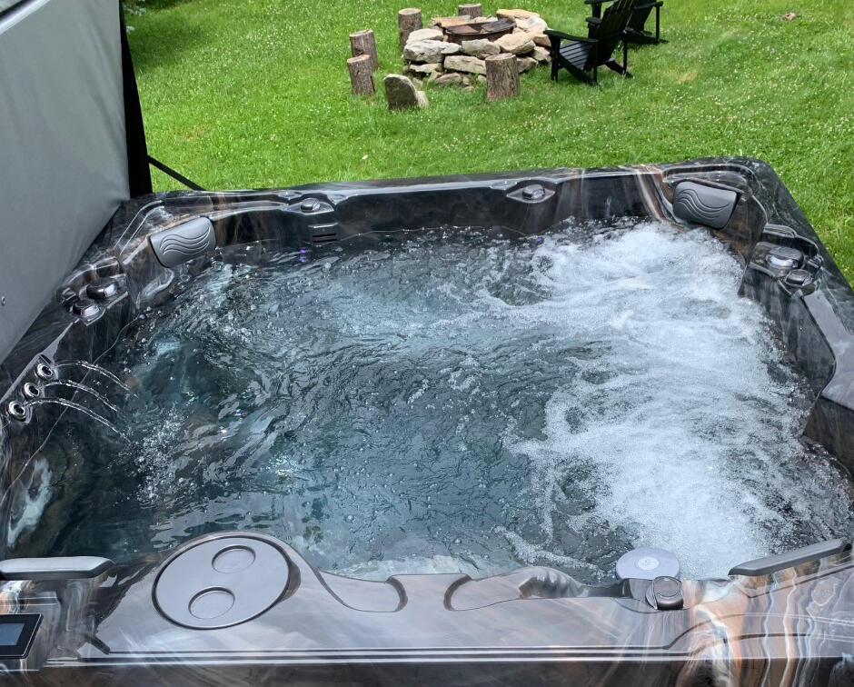 New Hot Tub waiting for you