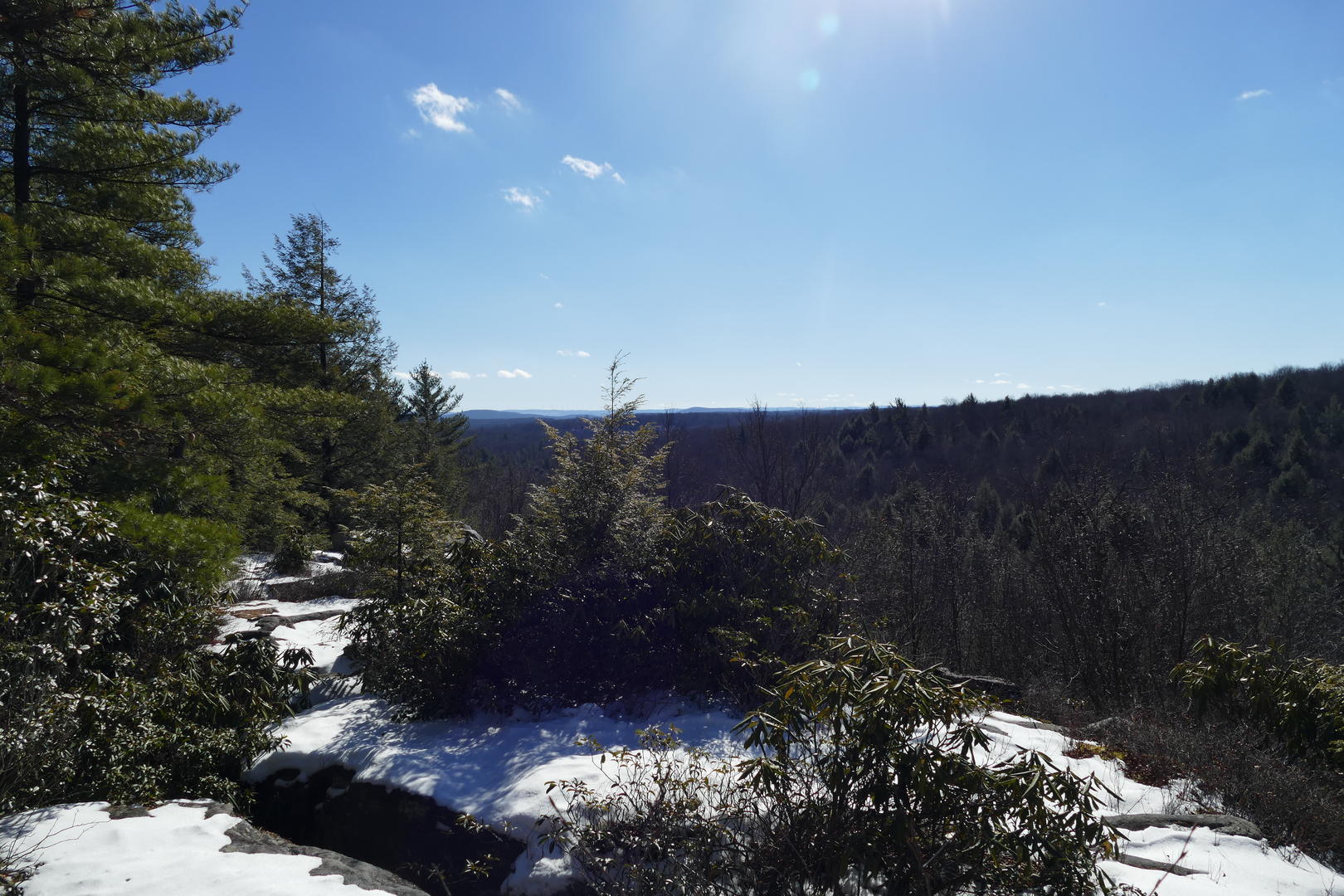 Beautiful views at the cliffs in YMR