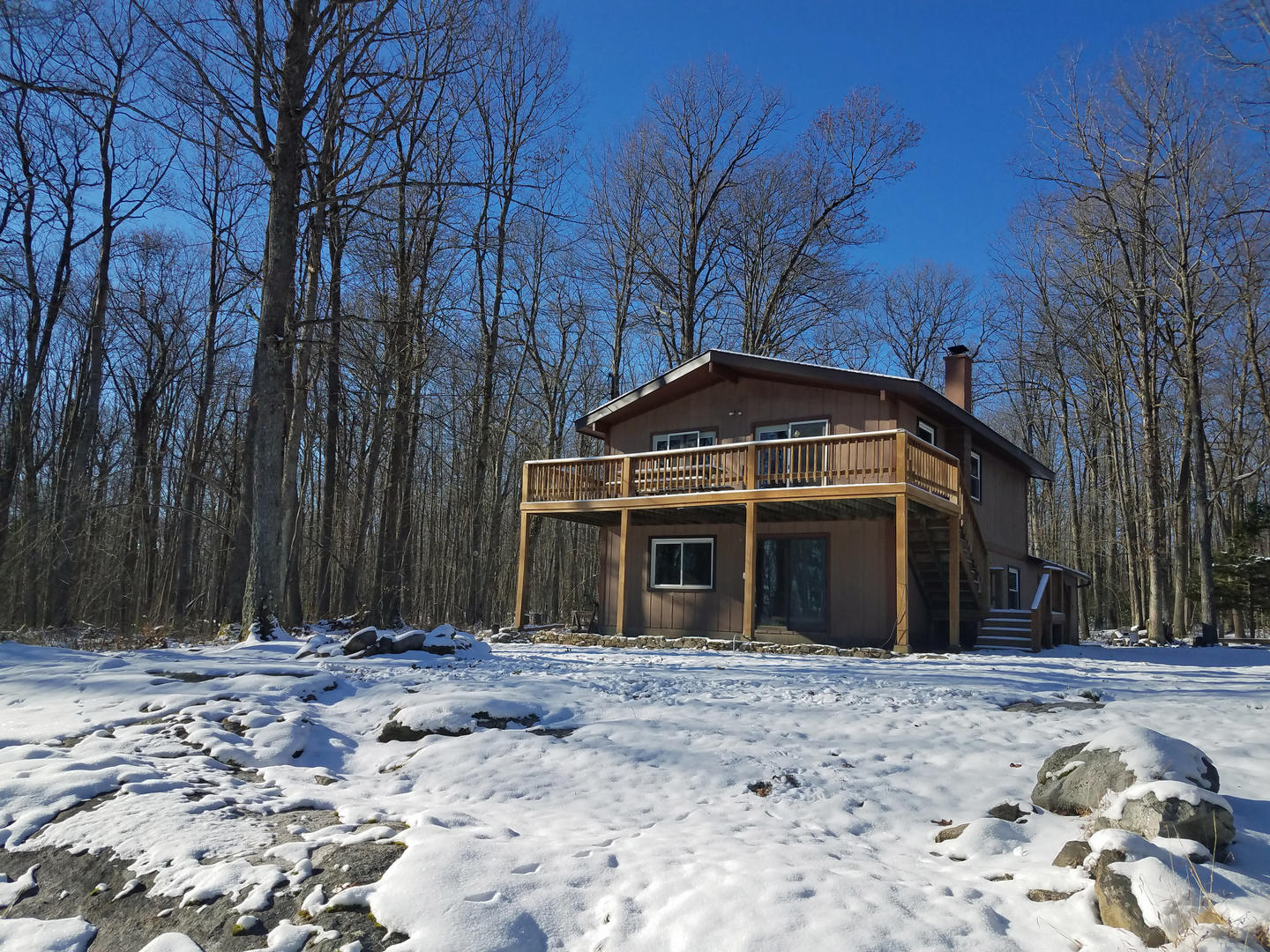 Exterior approach - winter