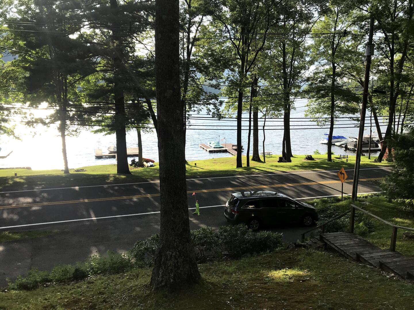 Deck View - summer