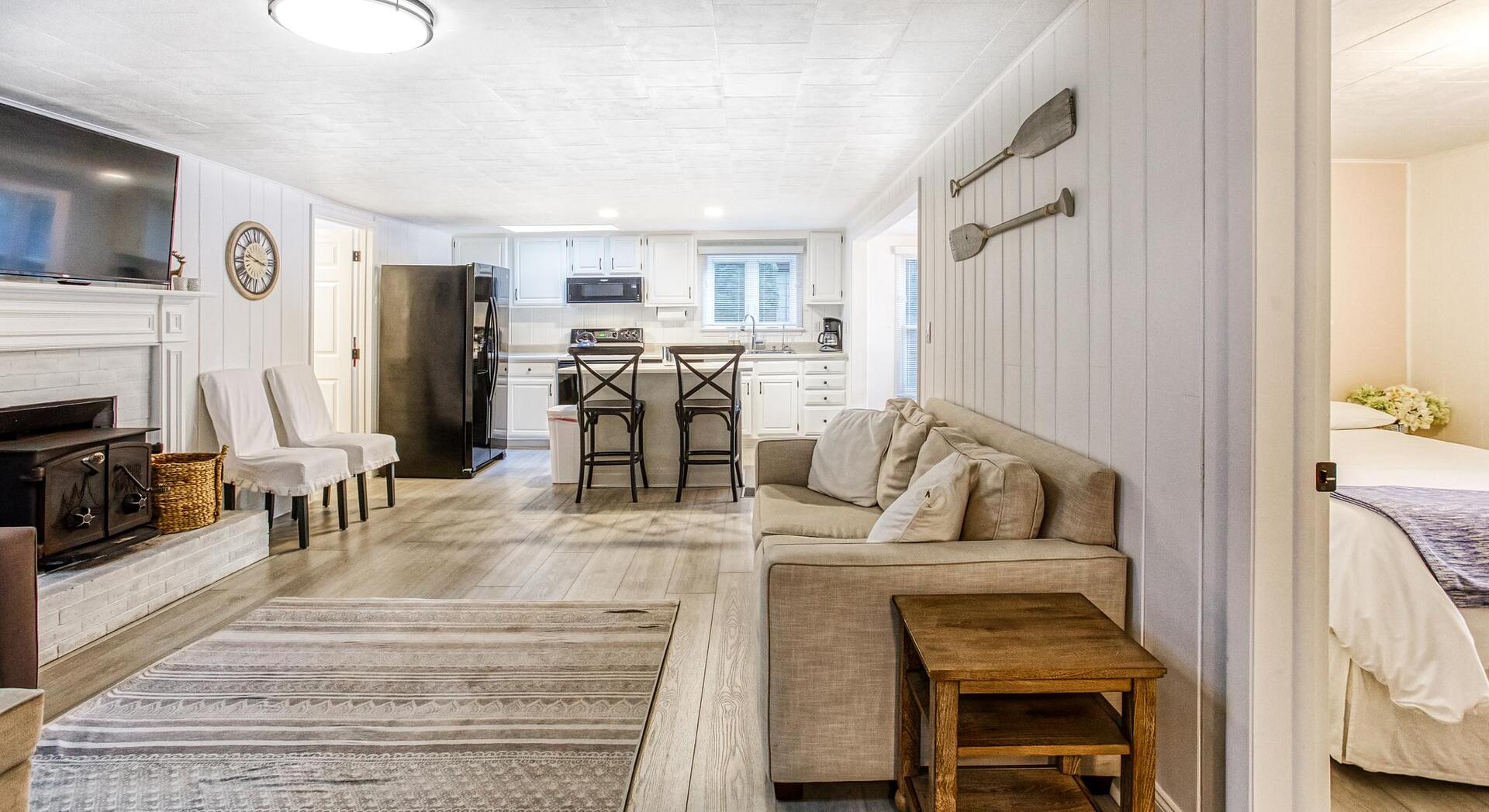 living room towards kitchen. M