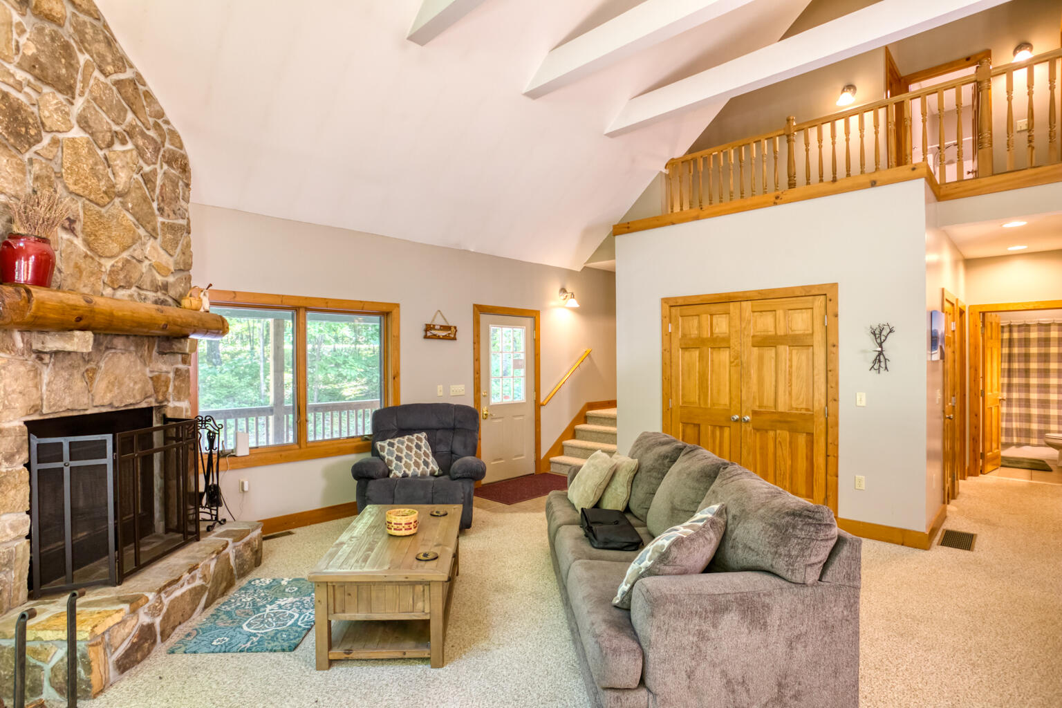 Living Room from dining area