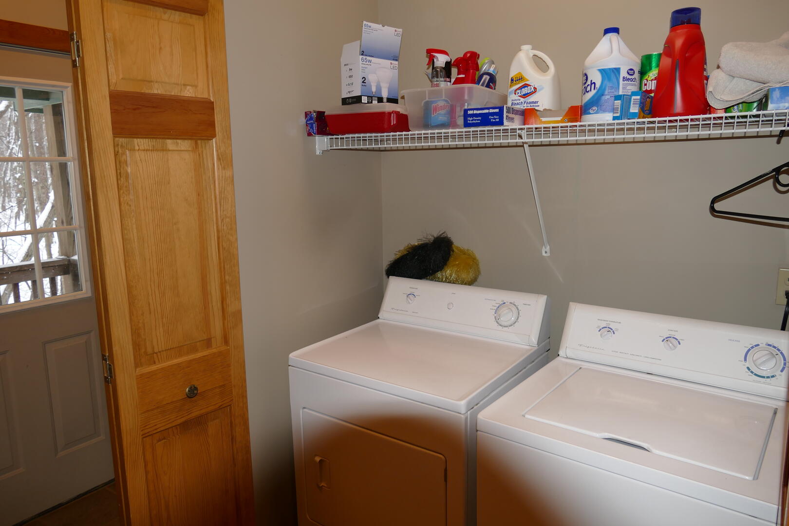 laundry area