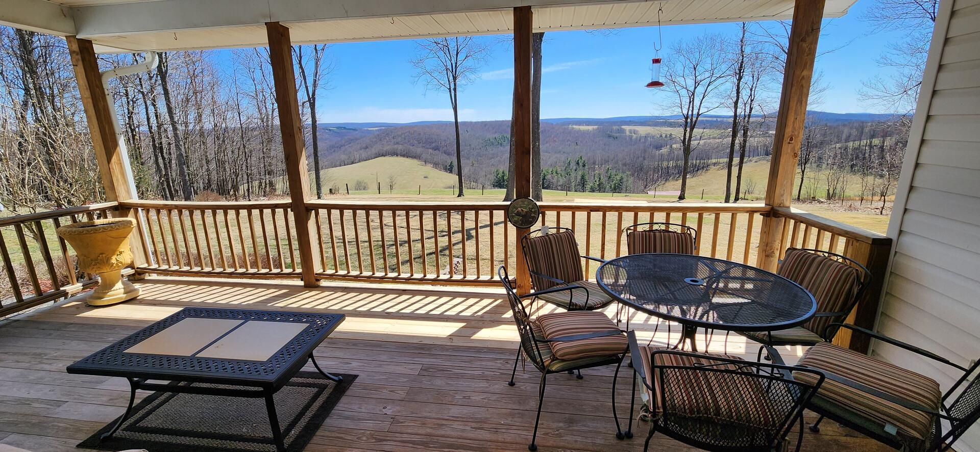 Covered Back Porch