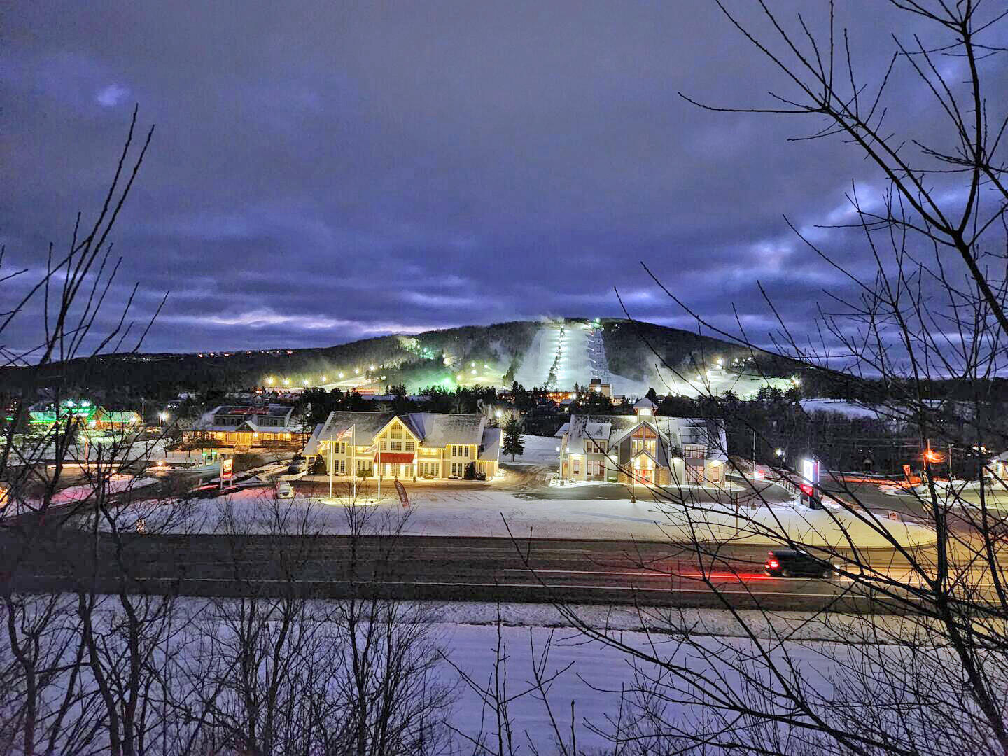 Ski Slope views from home