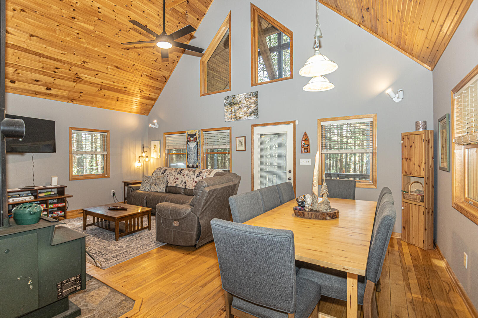 Dining and Living area