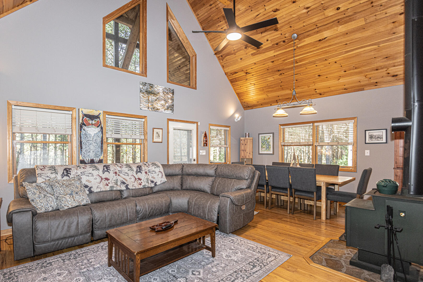 Living Room to dining