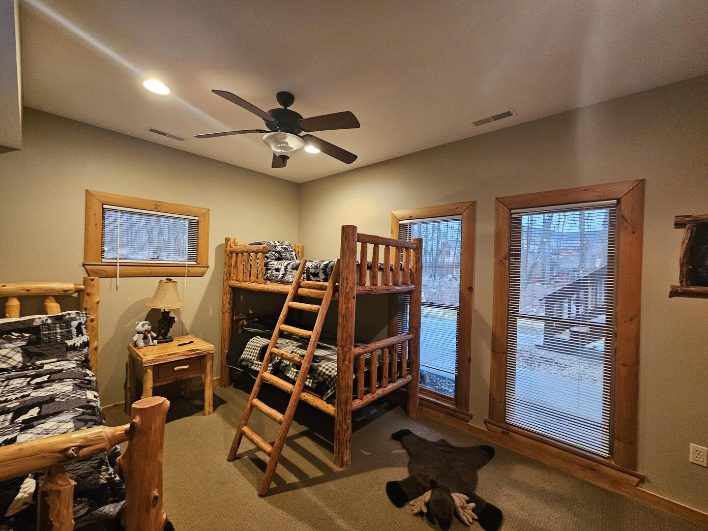 bunk room lower level