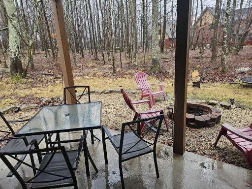 Patio seating