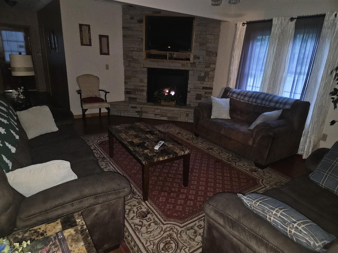 fireplace