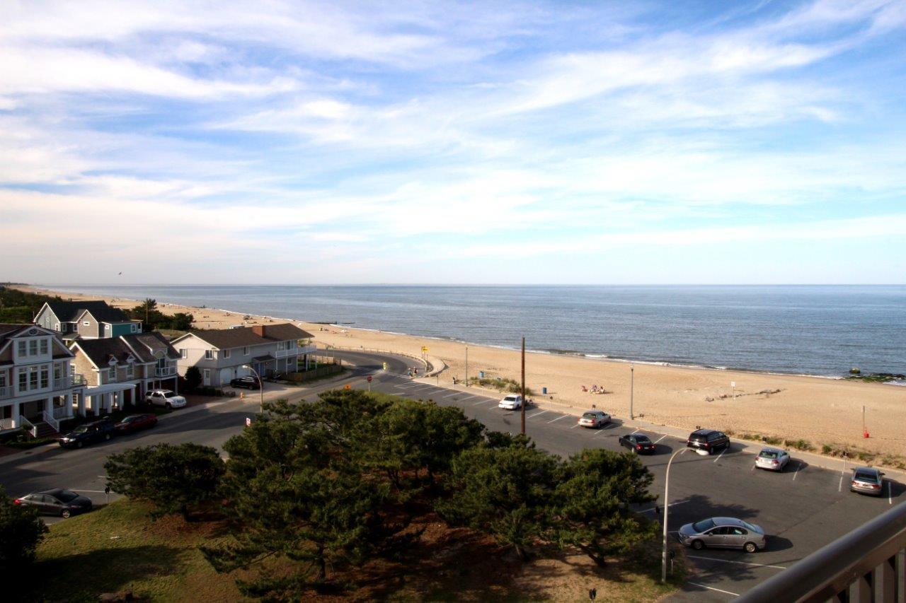 view looking north