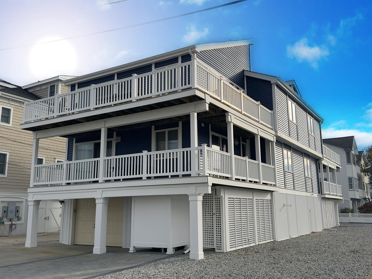 Ocean City Nj Vrbo Nj Beach Rentals Vrbo Brant Beach Nj