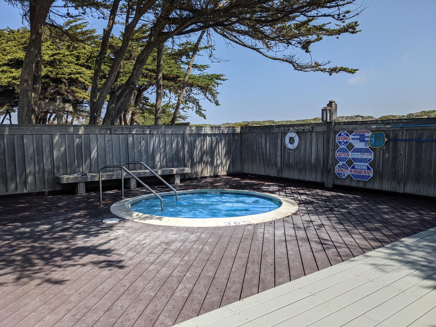 Clubhouse Hot Tub