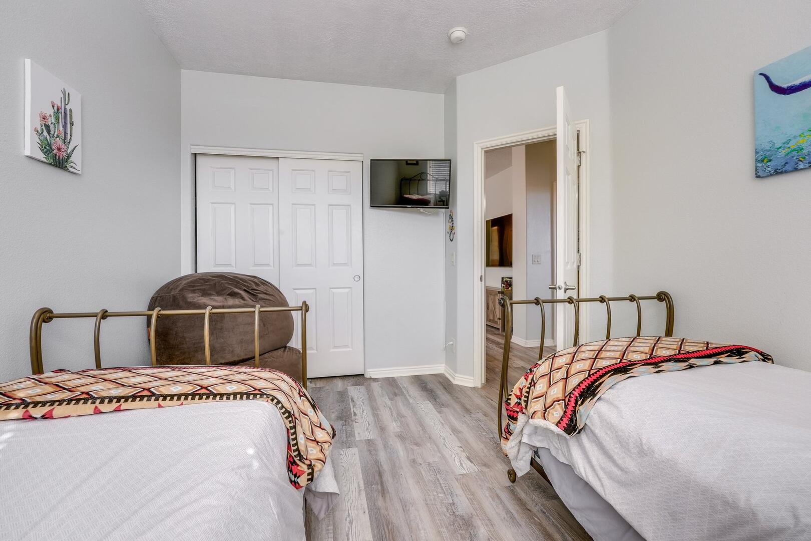 Two Twin Guest Bedroom