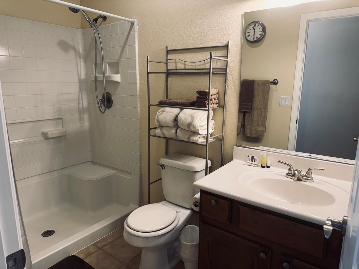 Primary Bathroom Upstairs