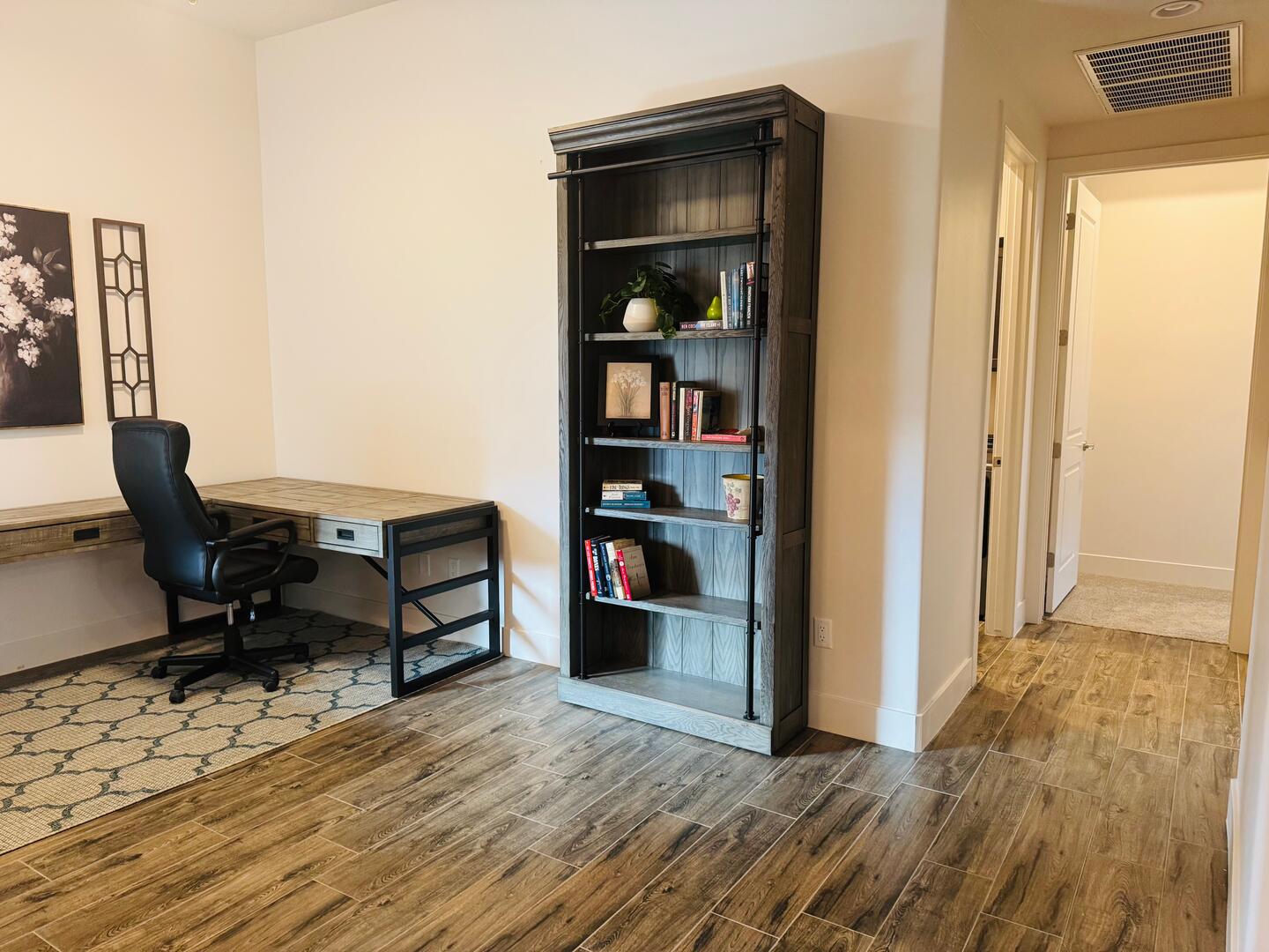 Office area by the front door