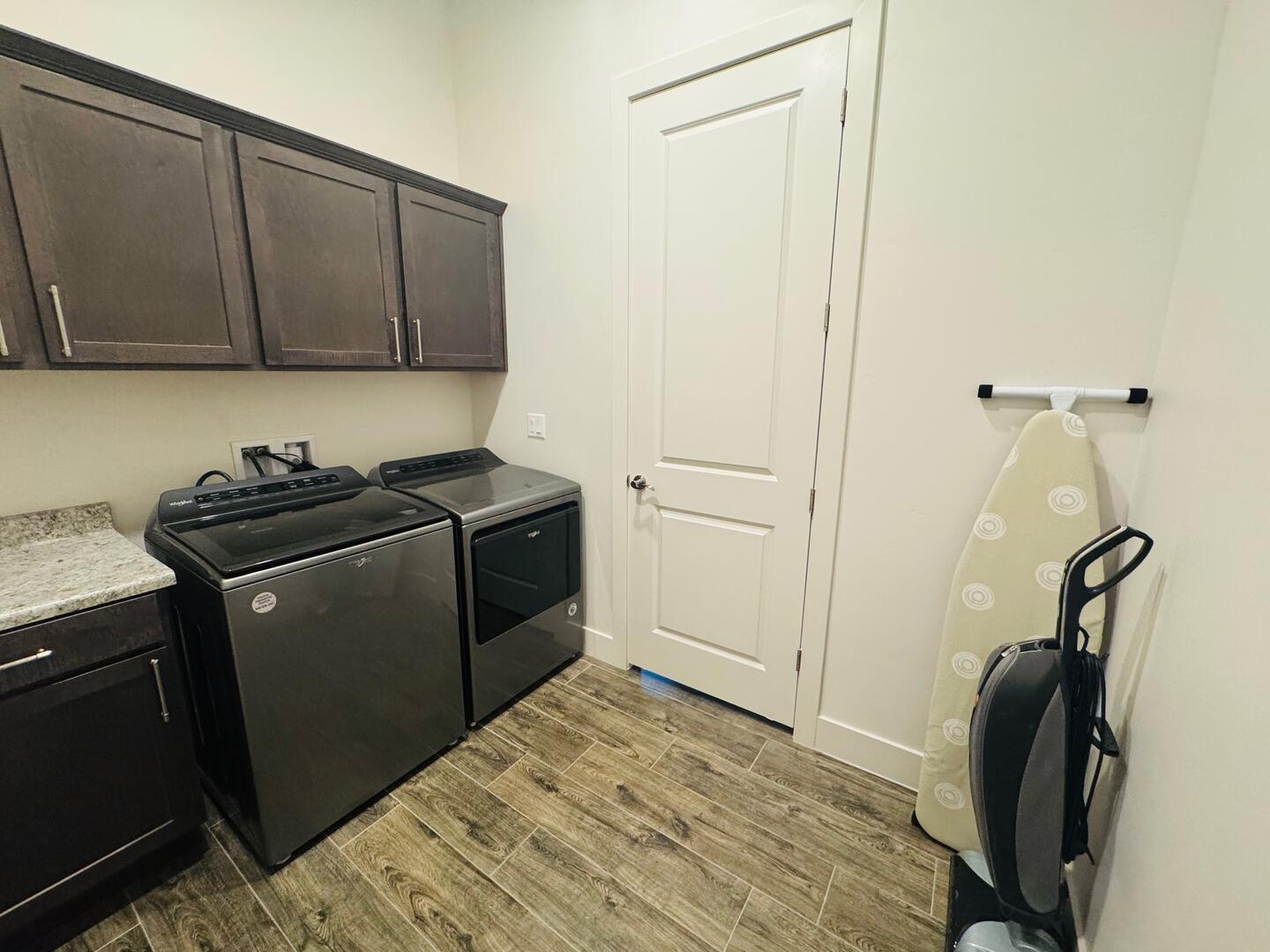 Laundry area