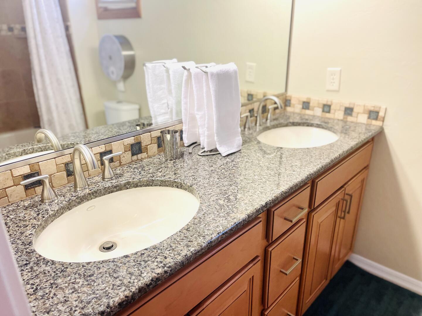 Hallway Guest Bathroom