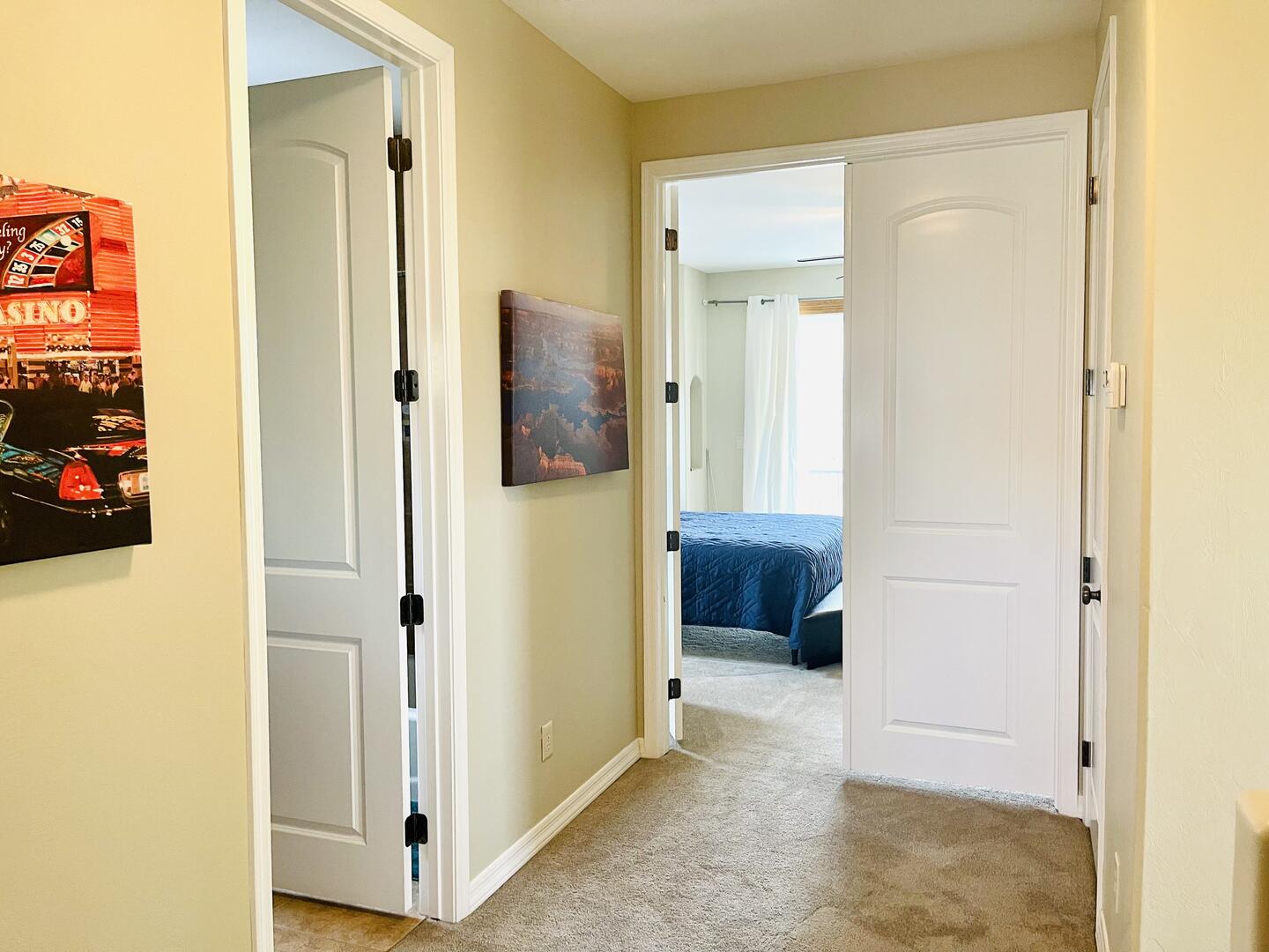 View at Top of Stairs