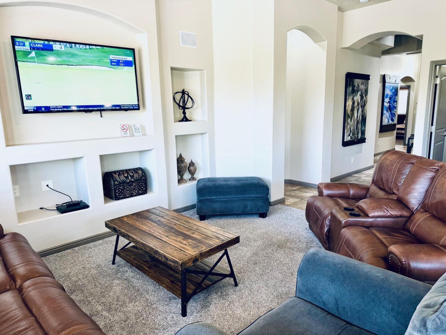 Living Room with TV