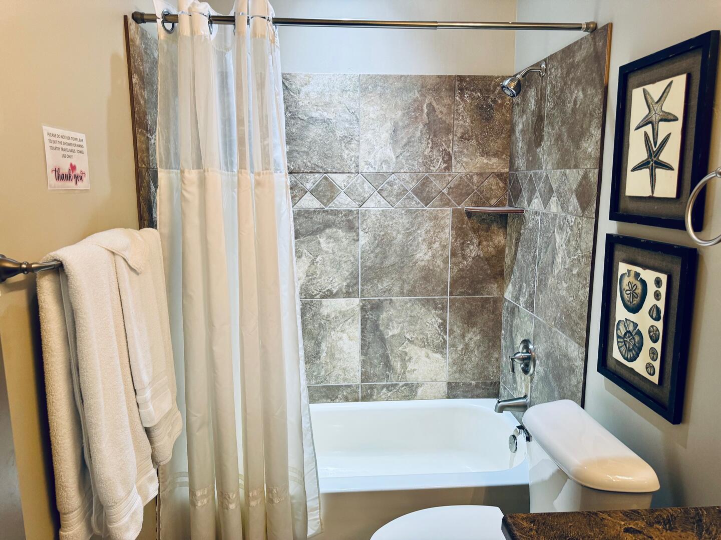 Hallway Guest Bathroom