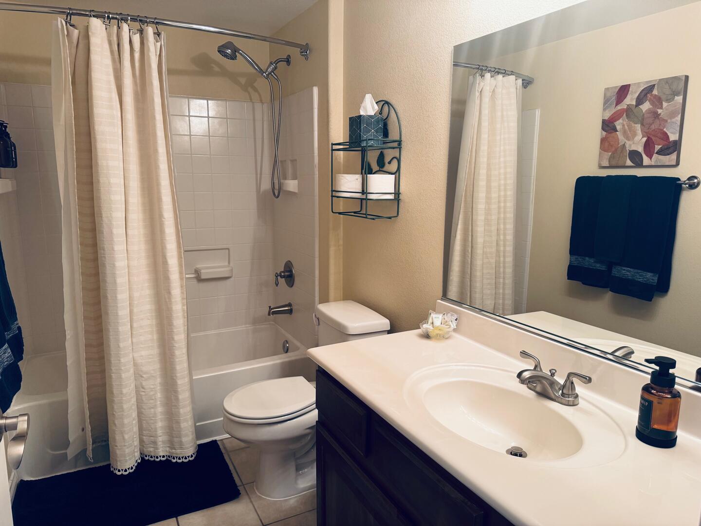Guest Bathroom in Hallway