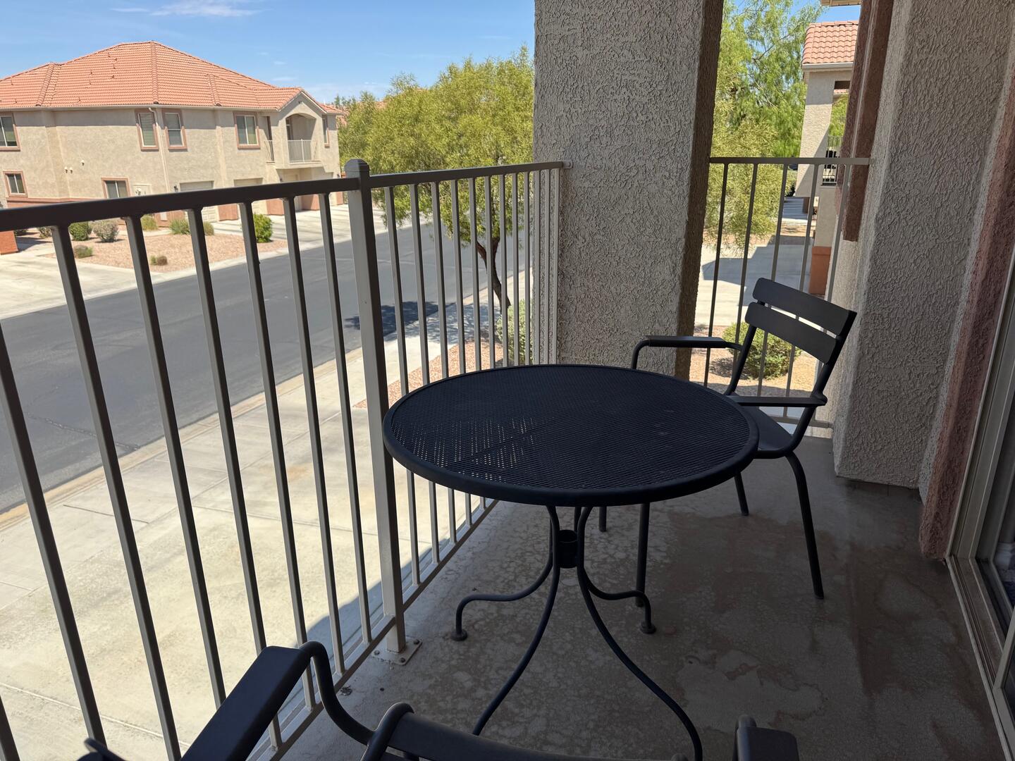 Private Balcony with Seating for 2