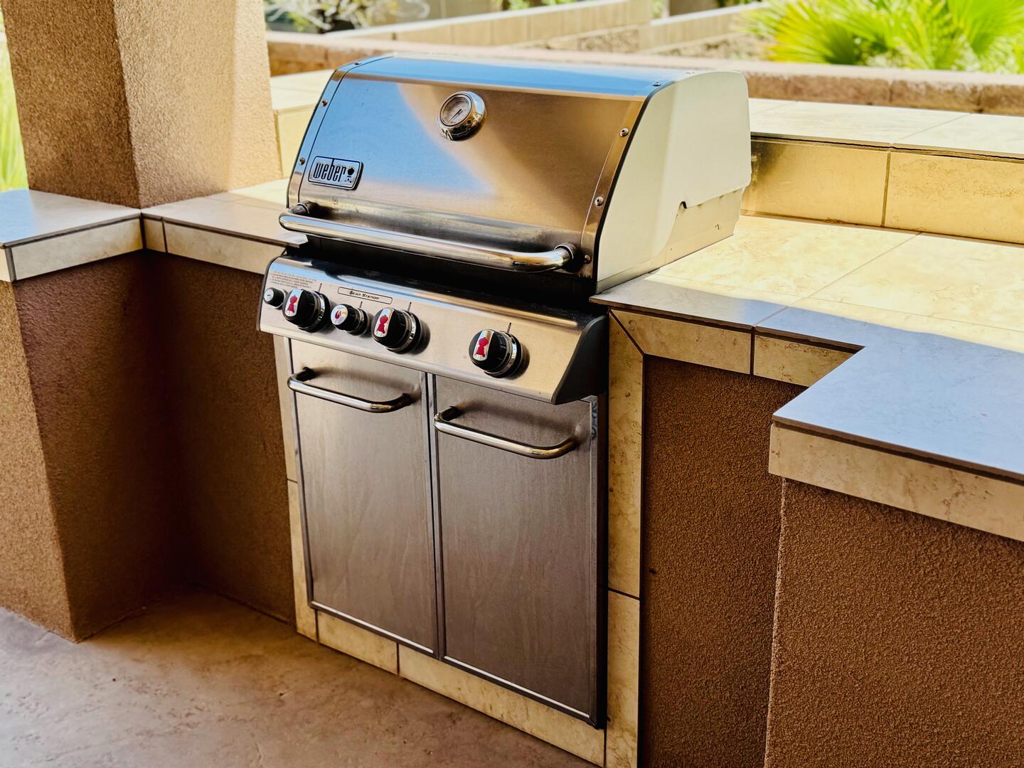 Outdoor Grill - Propane Included