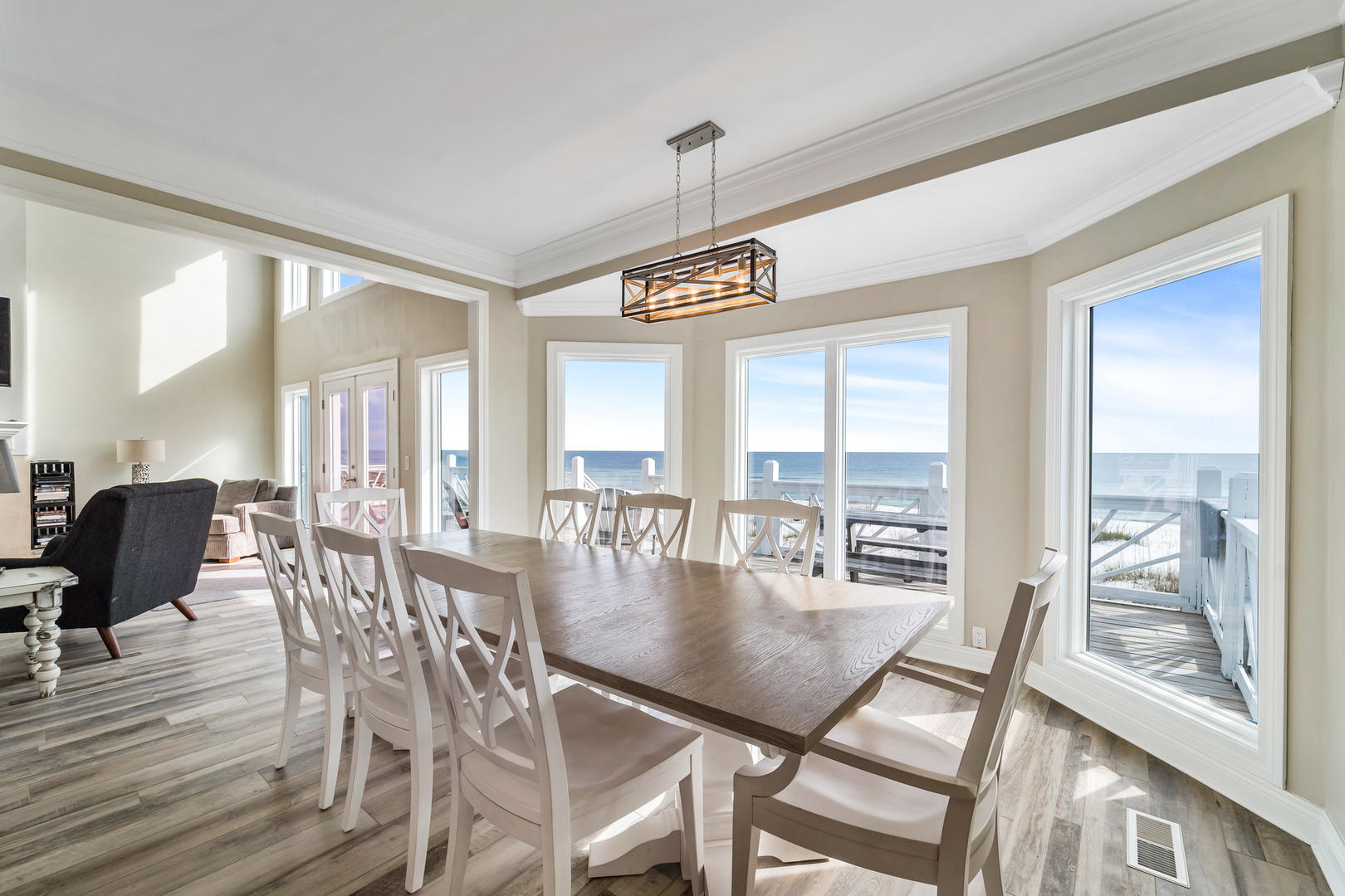 Dining Area with gorgeous Gulf views