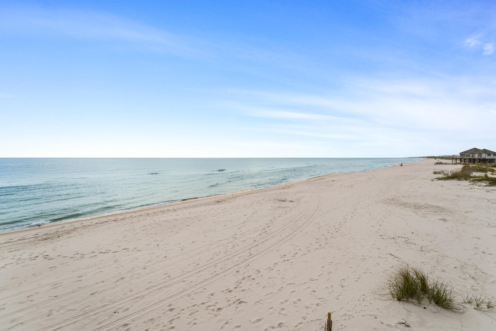Secluded beaches in front of The S.H.E.D