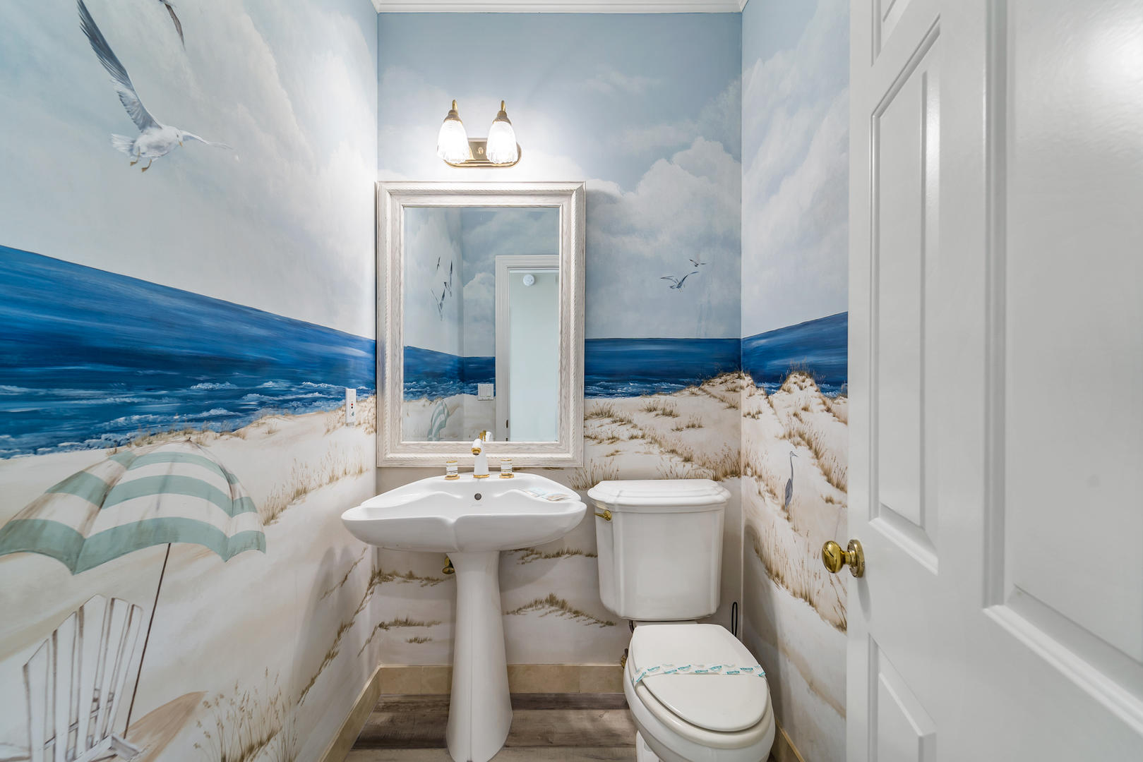 Half Bath on Level 1