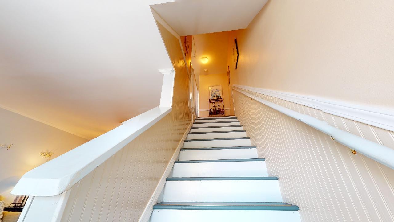 Second floor stairs