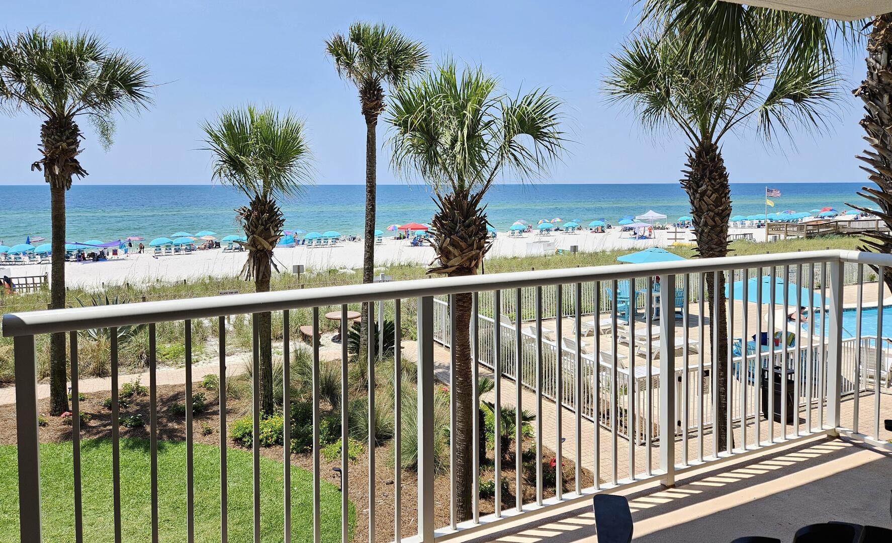 View from Private Balcony