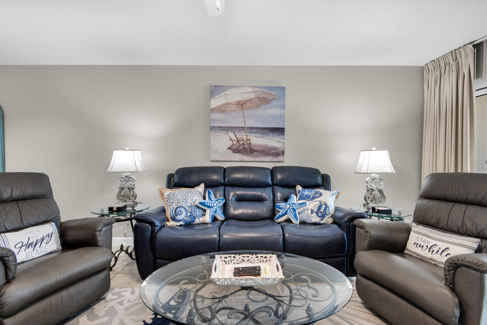 Beautifully Furnished Living Area