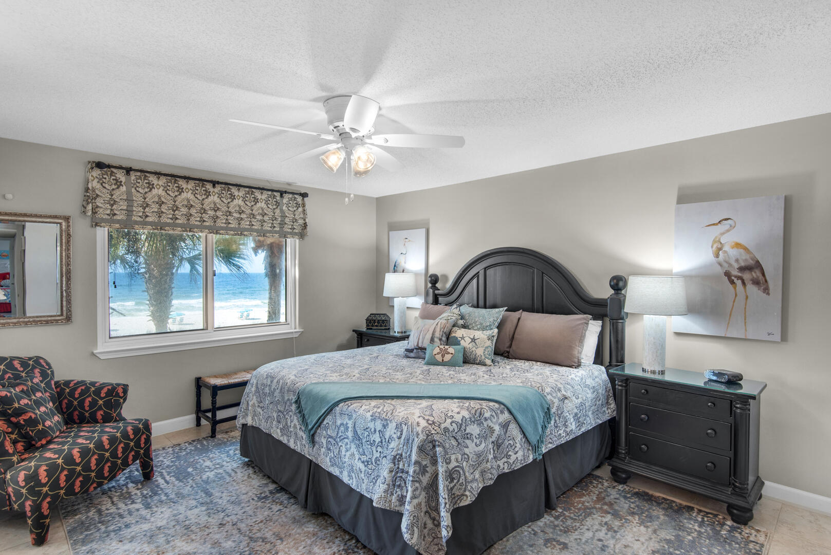 Master Bedroom w/Gulf Front View