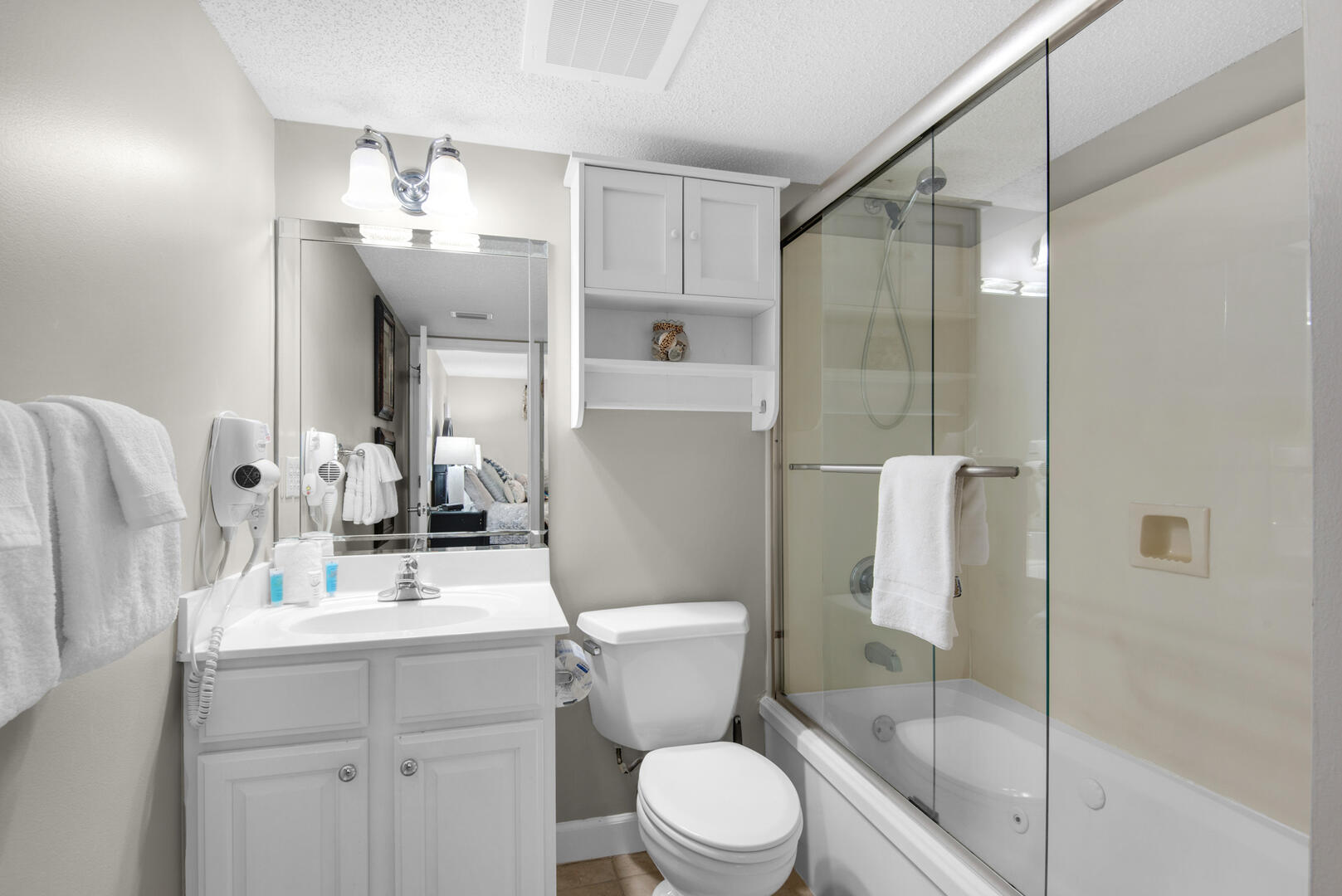 Master Bathroom w/Jacuzzi Tub/Shower Combo