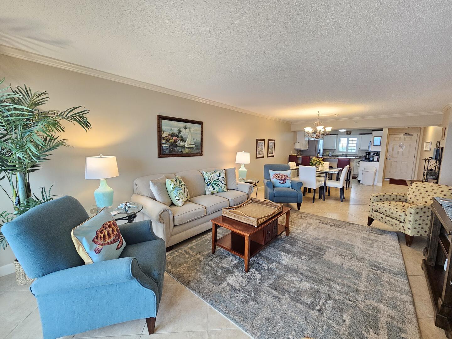 Ample Seating in the Living Area