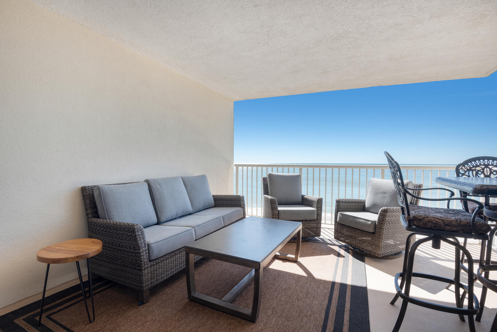 Beachfront Balcony