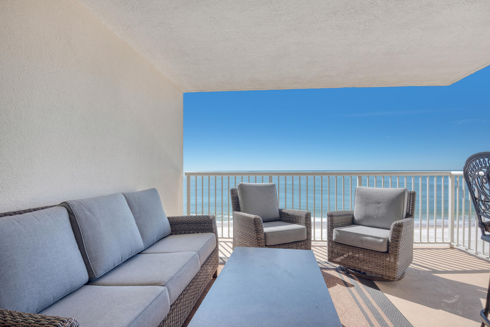 Gulf Front Balcony