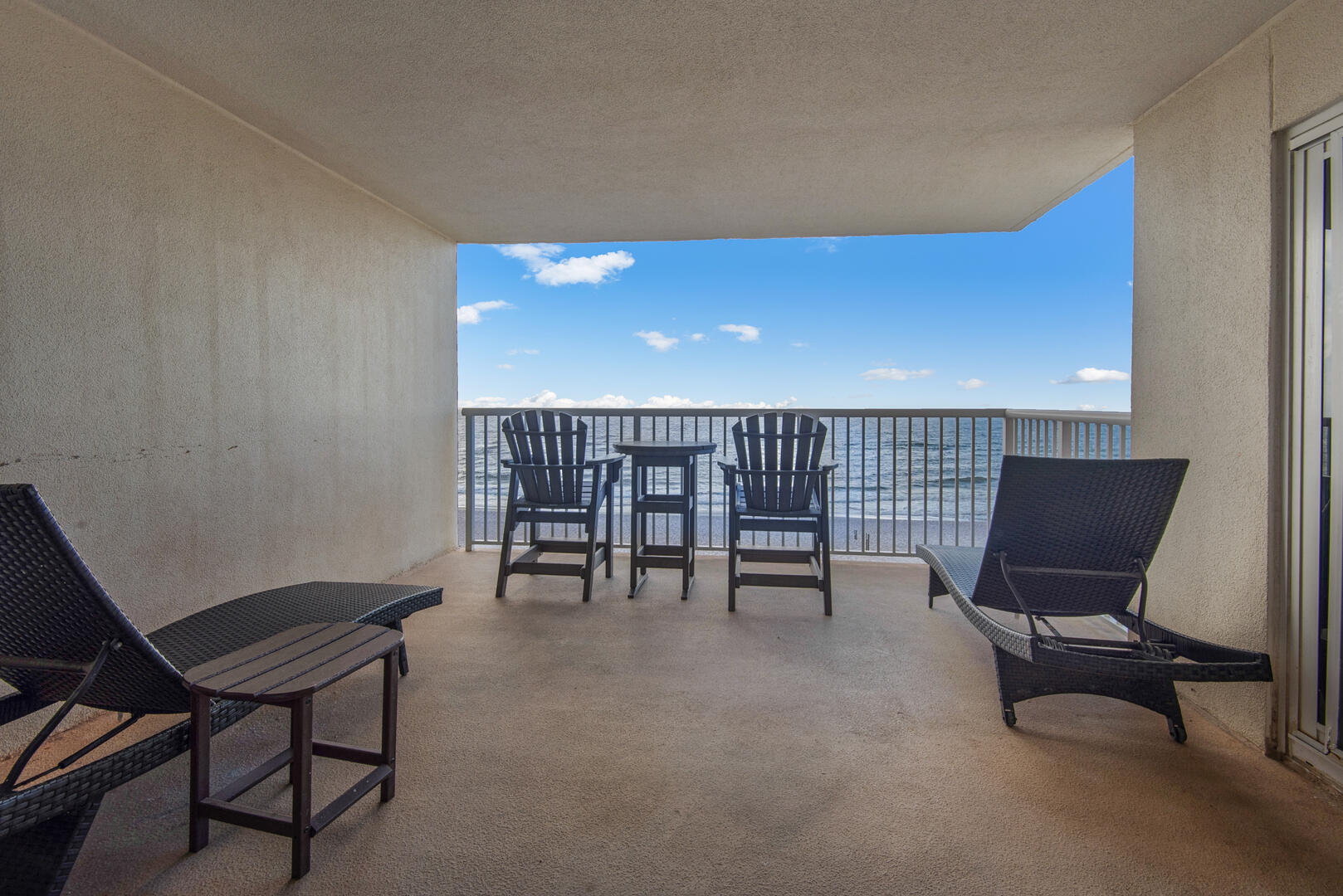 Gulf Front Balcony