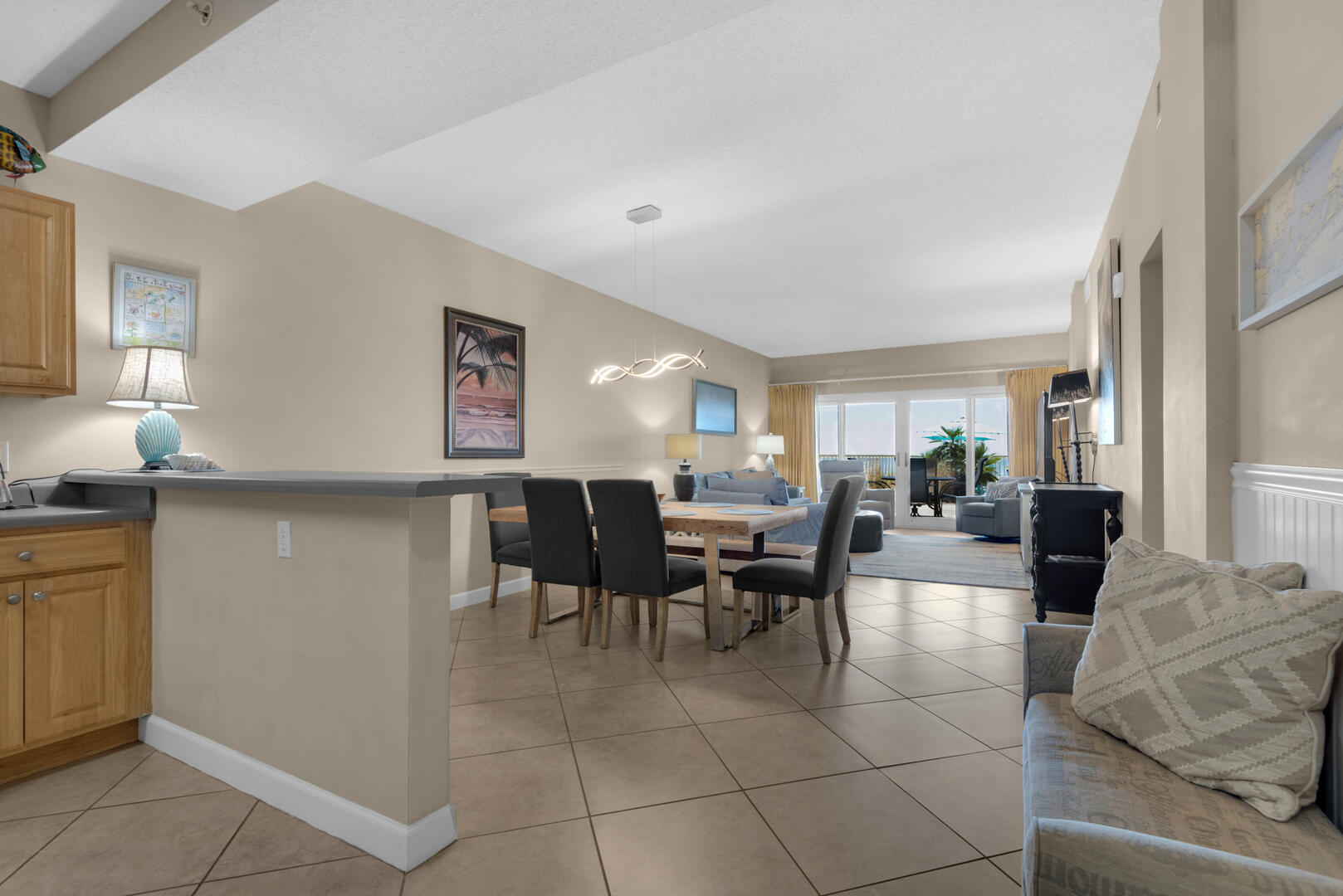 Entrance to Living Area
