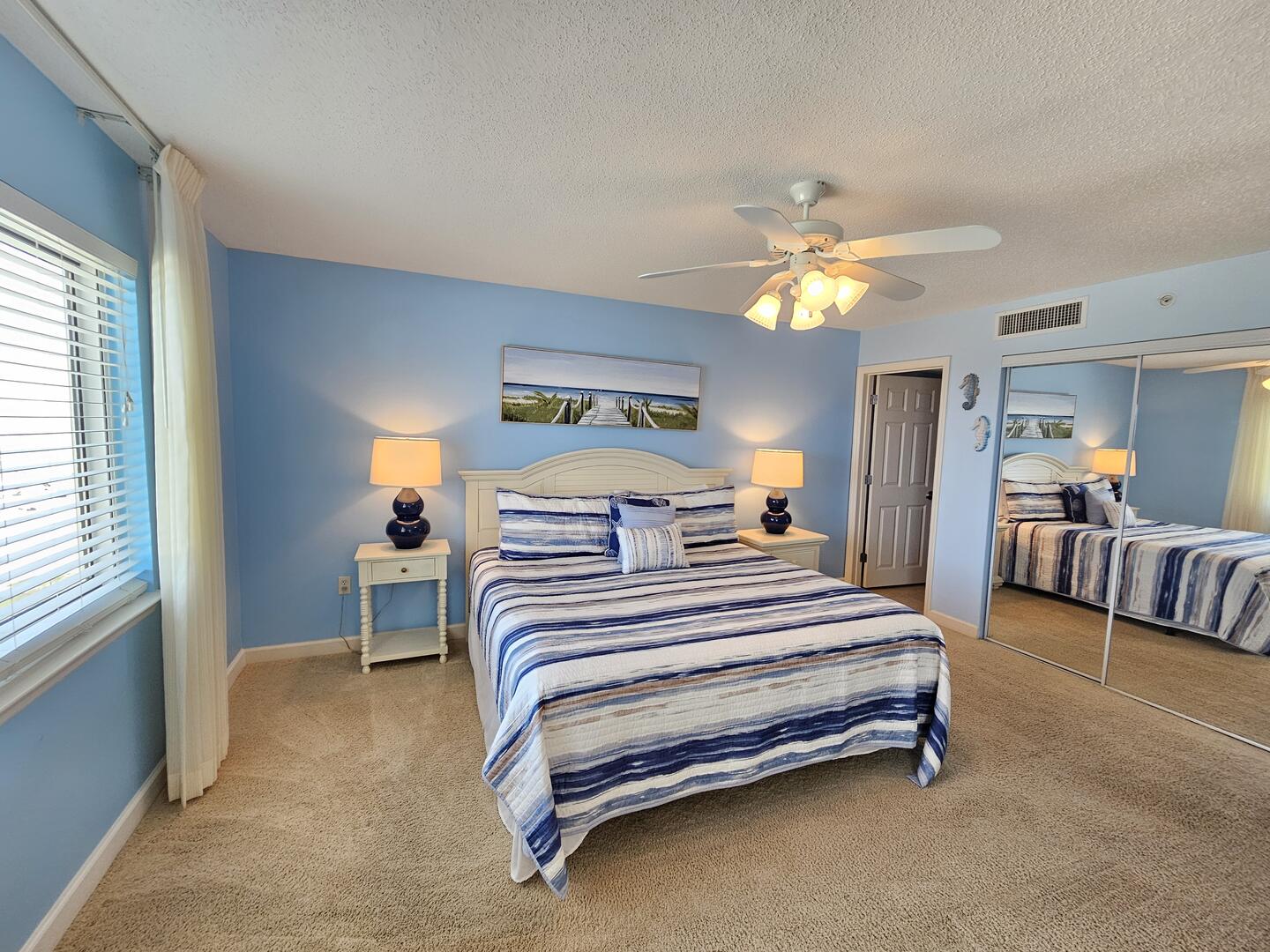 Master Bedroom w/Gulf Front View